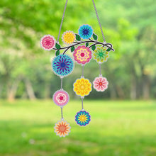 Load image into Gallery viewer, DIY Applique Diamond Wall Hanging Acrylic Door Window Pendant (Mandala)
