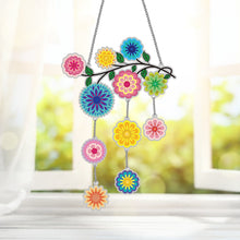 Load image into Gallery viewer, DIY Applique Diamond Wall Hanging Acrylic Door Window Pendant (Mandala)
