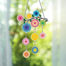 Load image into Gallery viewer, DIY Applique Diamond Wall Hanging Acrylic Door Window Pendant (Mandala)
