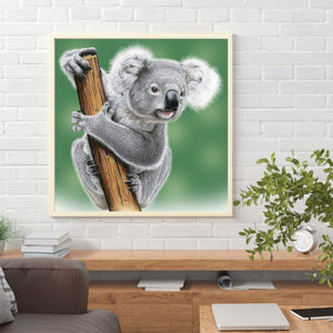 Small Koala 30x30cm(canvas) full round drill diamond painting