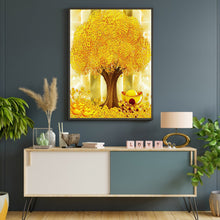 Load image into Gallery viewer, Money Tree 50x65cm(canvas) full round drill diamond painting
