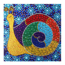Load image into Gallery viewer, Snails 30x30cm(canvas) full crystal drill diamond painting
