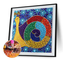 Load image into Gallery viewer, Snails 30x30cm(canvas) full crystal drill diamond painting
