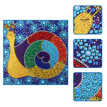 Load image into Gallery viewer, Snails 30x30cm(canvas) full crystal drill diamond painting
