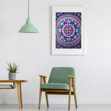 Load image into Gallery viewer, Mandala 30x40cm(canvas) full crystal drill diamond painting
