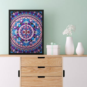 Mandala 30x40cm(canvas) full crystal drill diamond painting