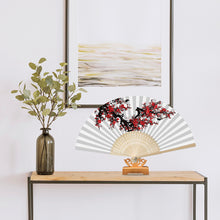 Load image into Gallery viewer, Plum Blossom - Painting By Numbers Folding Fan
