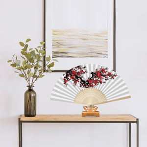 Plum Blossom - Painting By Numbers Folding Fan