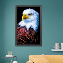 Load image into Gallery viewer, Eagle 45x75cm(canvas) full round drill diamond painting
