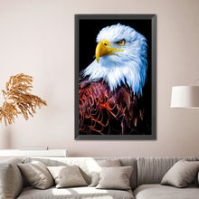 Load image into Gallery viewer, Eagle 45x75cm(canvas) full round drill diamond painting
