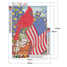 Load image into Gallery viewer, Independence Day 30x40cm(canvas) full square drill diamond painting
