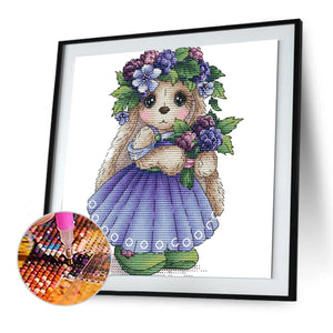 Bunny 30x30cm(canvas) full round drill diamond painting