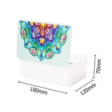 Load image into Gallery viewer, DIY Rhinestone Drawing Tissue Box Diamond Painting Paper Case (ZJ002 Green)
