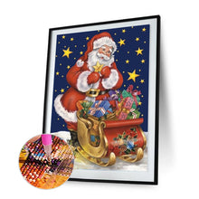 Load image into Gallery viewer, Santa Claus 30x45cm(canvas) full round drill diamond painting
