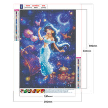 Load image into Gallery viewer, Princess 30x40cm(canvas) full round drill diamond painting
