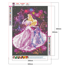 Load image into Gallery viewer, Princess 30x40cm(canvas) full round drill diamond painting
