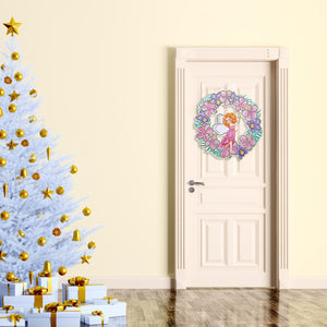 5D DIY Diamond Painting Wreath - Fairy