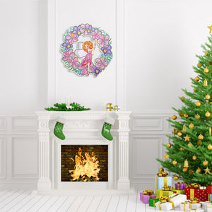 5D DIY Diamond Painting Wreath - Fairy