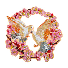 Load image into Gallery viewer, 5D DIY Diamond Painting Wreath - Peace Dove
