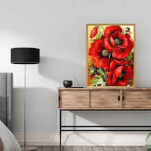 Load image into Gallery viewer, Blooming Red Flowers 30x40cm(canvas) full round drill diamond painting
