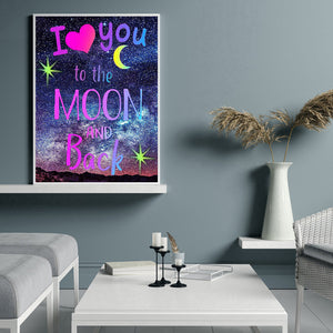 Starry Sky 30x40cm(canvas) full round drill diamond painting