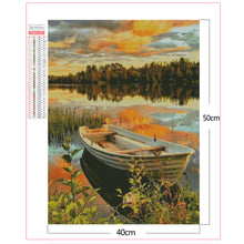Load image into Gallery viewer, Landscape 40x50cm(canvas) full square drill diamond painting
