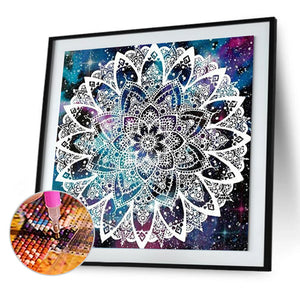 Mandala 40x40cm(canvas) full square drill diamond painting