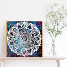 Load image into Gallery viewer, Mandala 40x40cm(canvas) full square drill diamond painting
