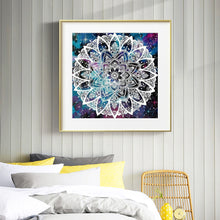 Load image into Gallery viewer, Mandala 40x40cm(canvas) full square drill diamond painting
