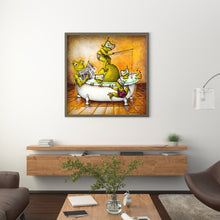 Load image into Gallery viewer, Funny Frog 40x40cm(canvas) full square drill diamond painting
