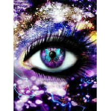 Load image into Gallery viewer, Dream Eyes 30x40cm(canvas) full round drill diamond painting
