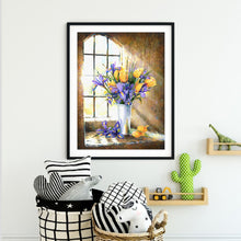 Load image into Gallery viewer, Tulips By The Window 30x40cm(canvas) full round drill diamond painting
