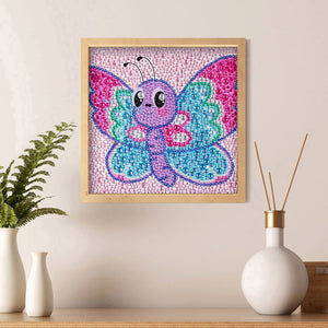 Cartoon Animal 18x18cm(canvas) full crystal drill diamond painting