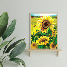 Load image into Gallery viewer, Sunflower Field 30x40cm(canvas) full round drill diamond painting
