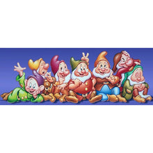 Load image into Gallery viewer, Seven Dwarfs 80x30cm(canvas) full round drill diamond painting
