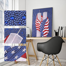 Load image into Gallery viewer, National Flag 30x40cm(canvas) full crystal drill diamond painting
