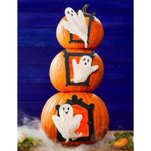 Load image into Gallery viewer, Pumpkin Halloween 30x40cm(canvas) full round drill diamond painting
