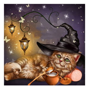 Halloween 30x30cm(canvas) full round drill diamond painting