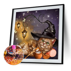 Halloween 30x30cm(canvas) full round drill diamond painting