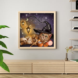 Halloween 30x30cm(canvas) full round drill diamond painting