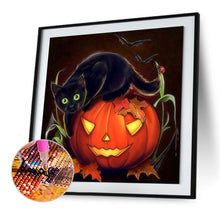 Load image into Gallery viewer, Halloween 30x30cm(canvas) full round drill diamond painting
