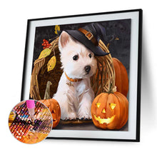 Load image into Gallery viewer, Halloween 30x30cm(canvas) full round drill diamond painting
