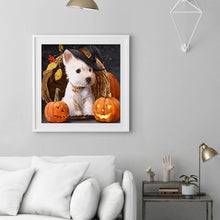 Load image into Gallery viewer, Halloween 30x30cm(canvas) full round drill diamond painting
