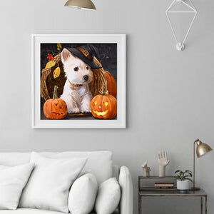 Halloween 30x30cm(canvas) full round drill diamond painting