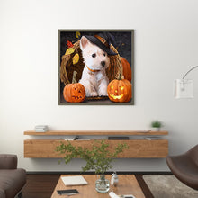 Load image into Gallery viewer, Halloween 30x30cm(canvas) full round drill diamond painting
