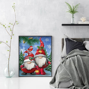 Christmas Goblin 30x45cm(canvas) full round drill diamond painting