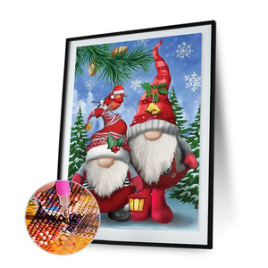 Christmas Goblin 30x45cm(canvas) full round drill diamond painting