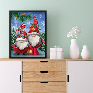 Christmas Goblin 30x45cm(canvas) full round drill diamond painting