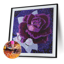 Load image into Gallery viewer, Flower 30x30cm(canvas) full crystal drill diamond painting
