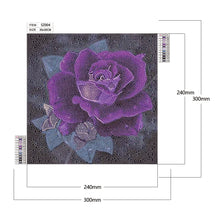 Load image into Gallery viewer, Flower 30x30cm(canvas) full crystal drill diamond painting
